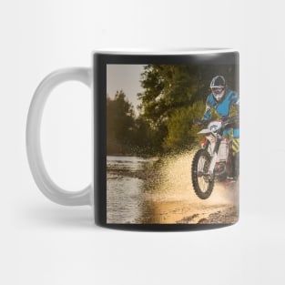 Enduro bike rider Mug